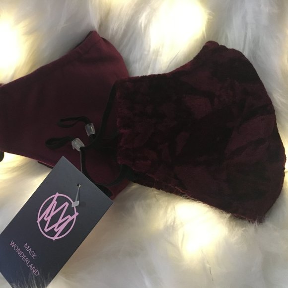 Reusable / Washable Sculpted Mask - Crushed Velvet - Picture 10 of 11